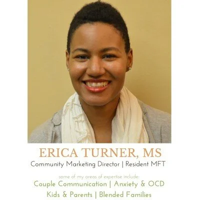 Meet Erica Turner, MS, Resident Marriage and Family Therapist