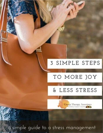 3 Simple Steps to More Joy and Less Stress