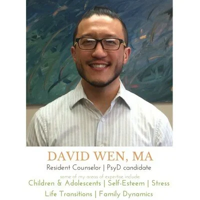 Meet David Wen, MA of Group Therapy Associates