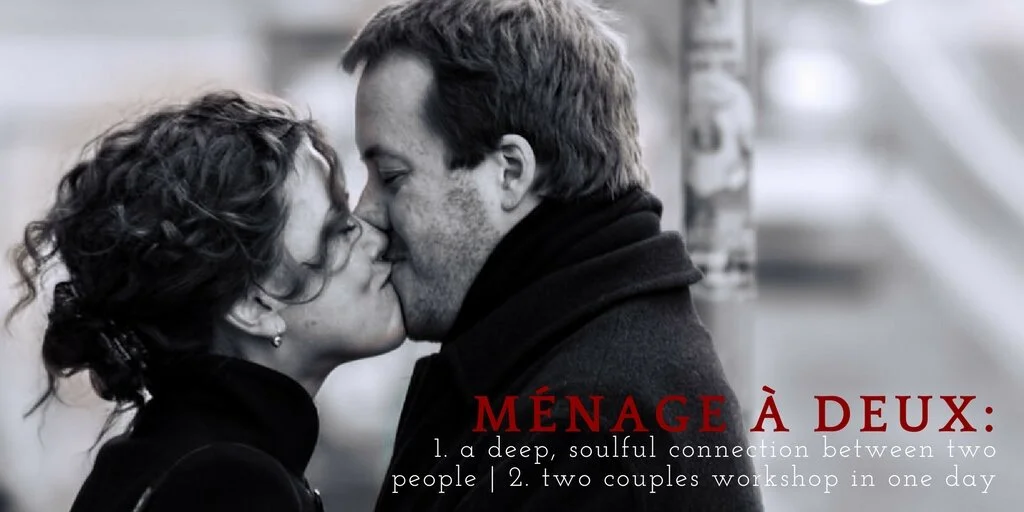 ménage à deux_ 2 Couples Workshops in a Full Day Format