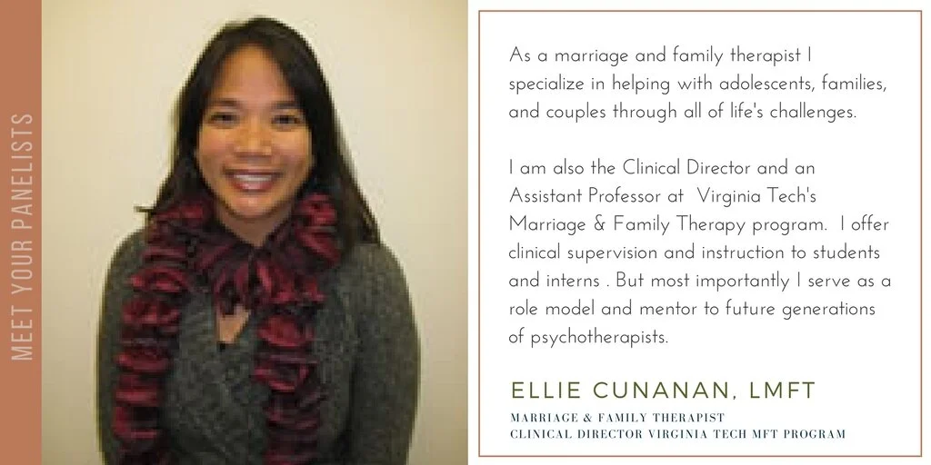 Therapy Is Not A Dirty Word- Panelist Ellie Cunanan